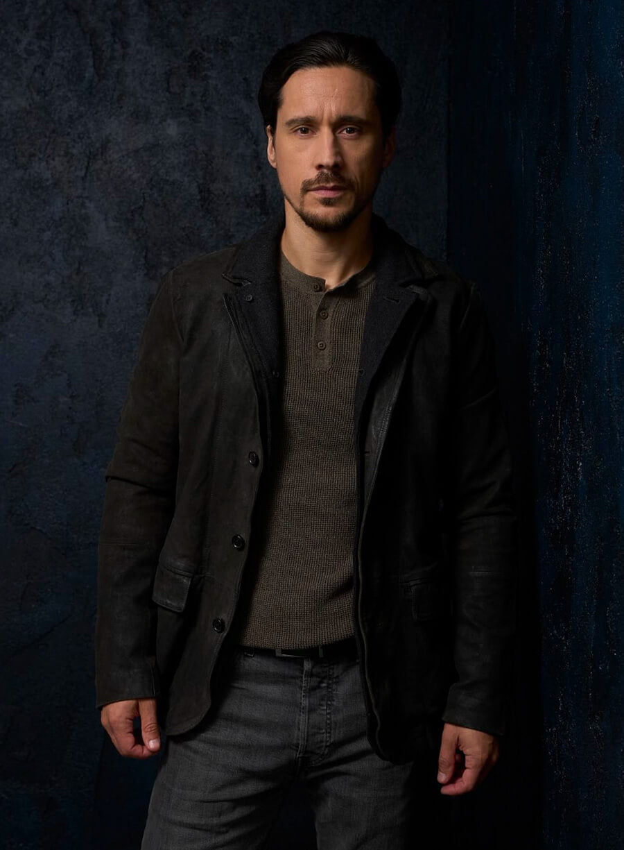 Memory Of A Killer 2026 Peter Gadiot Black Jacket