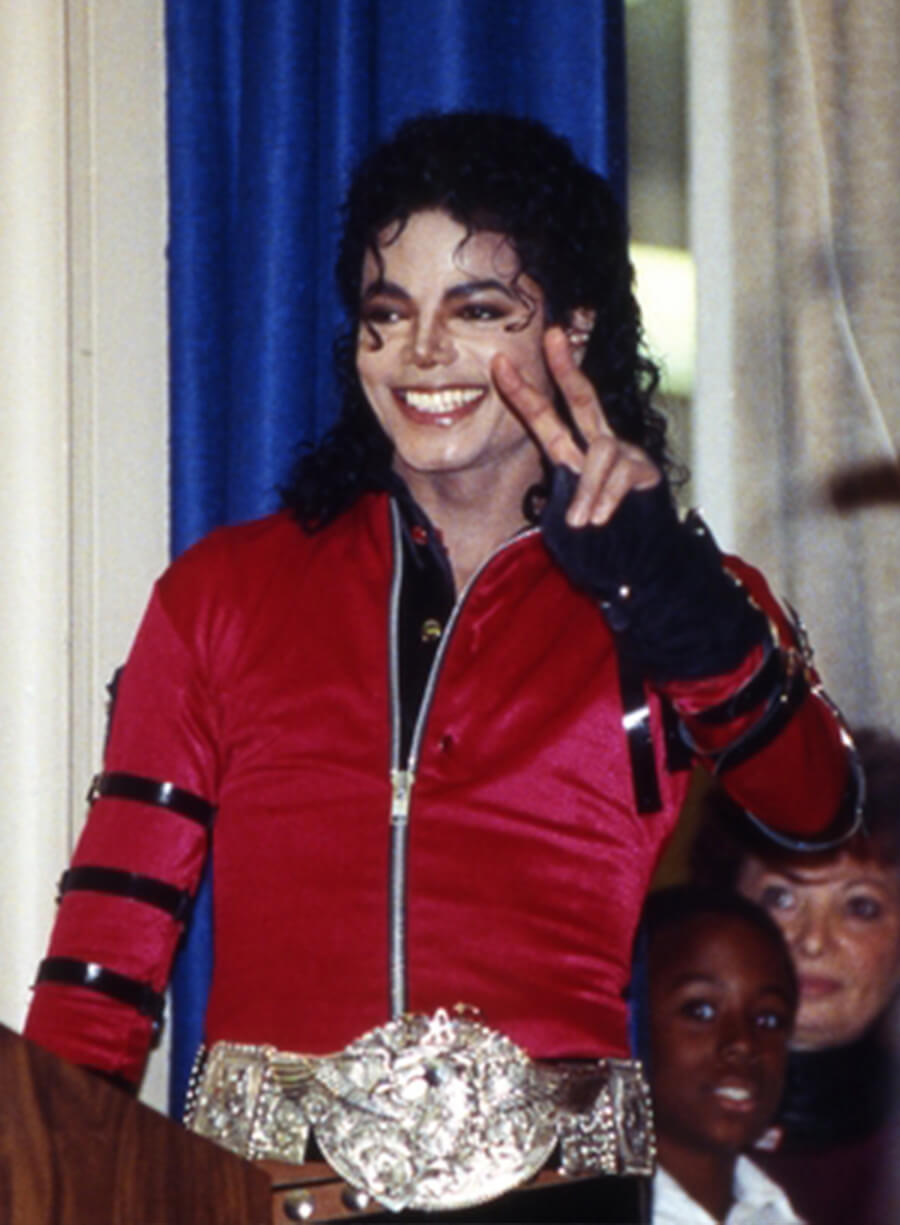 Michael Jackson Bad World Tour Red Jacket