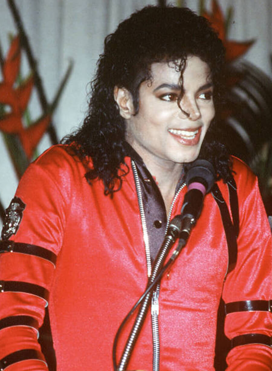 Michael Jackson Bad World Tour Red Jacket