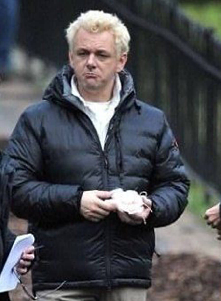 Michael Sheen Good Omens Puffer Jacket