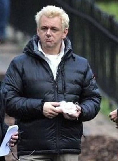 Michael Sheen Good Omens Puffer Jacket