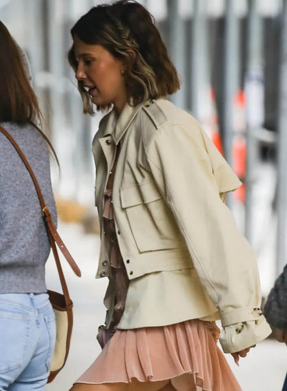 Millie Bobby Brown Utility Jacket