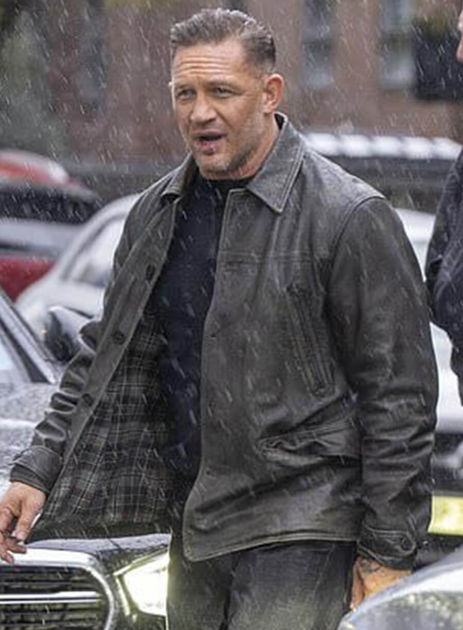 Mobland Harry Da Souza Black Leather Jacket