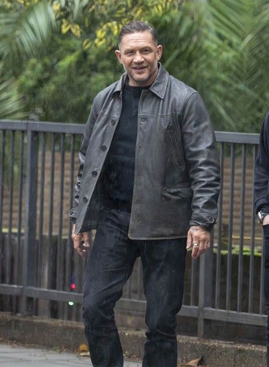Mobland Harry Da Souza Black Leather Jacket