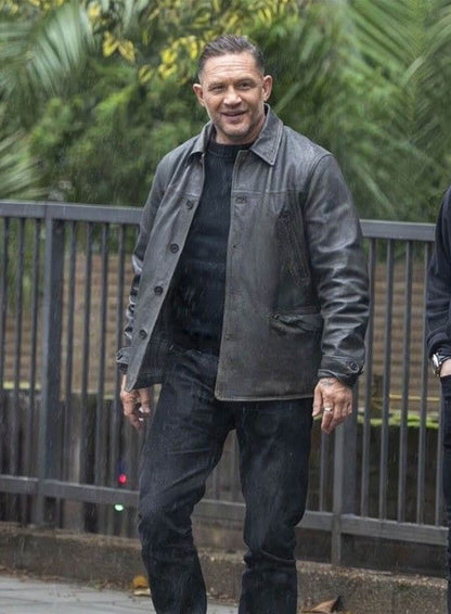 Mobland Harry Da Souza Black Leather Jacket
