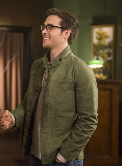 Mon-El Supergirl Green Jacket