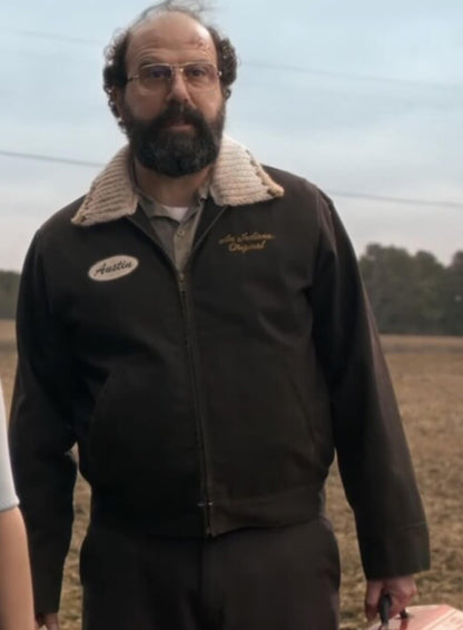 Murray Bauman Stranger Things S05 Brown Jacket