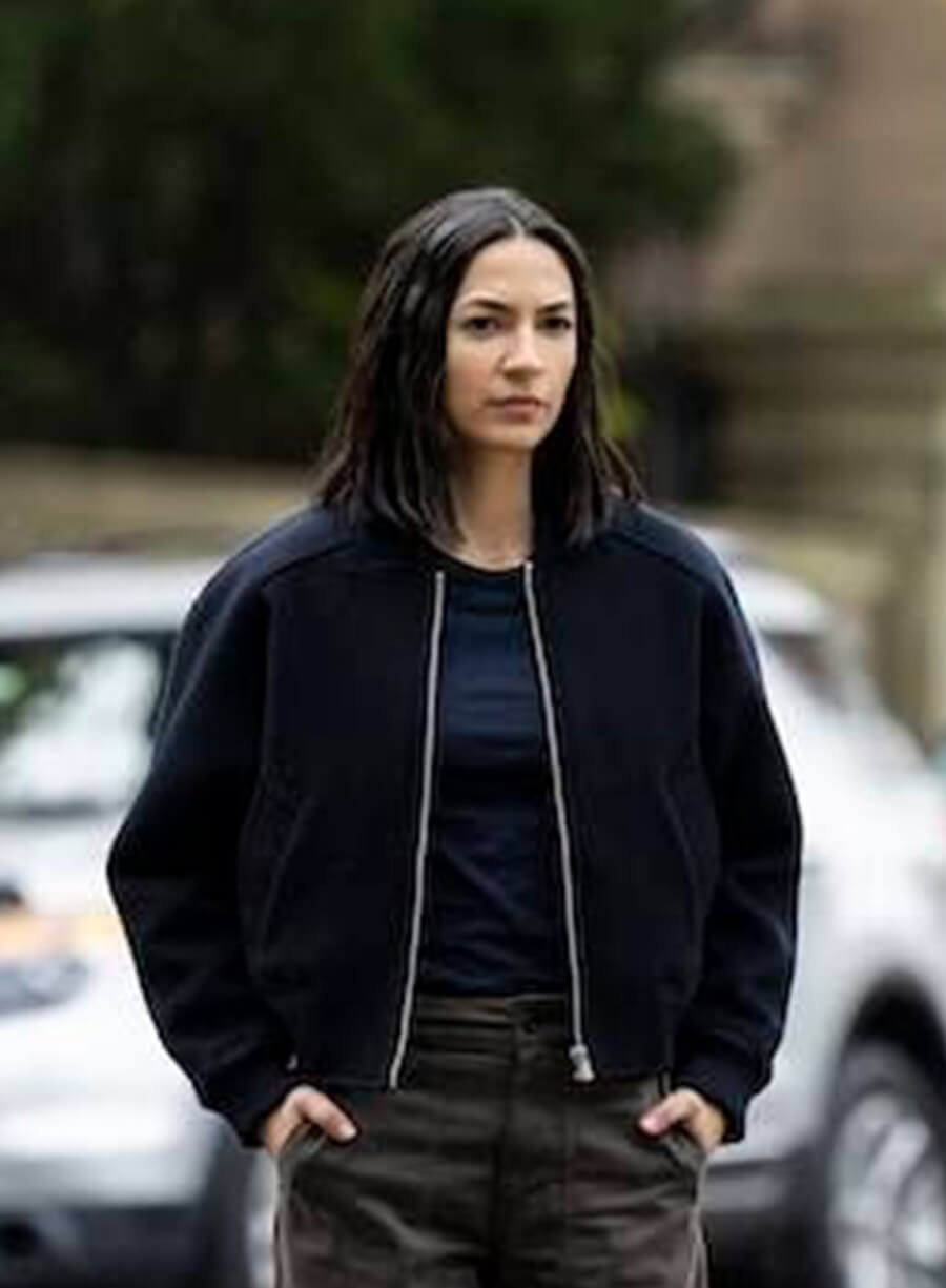 Natalee Linez CIA 2026 Blue Wool Jacket