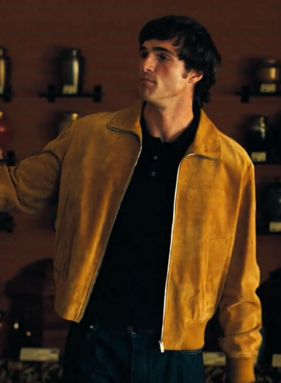 Nate Jacobs Euphoria S03 Suede Jacket