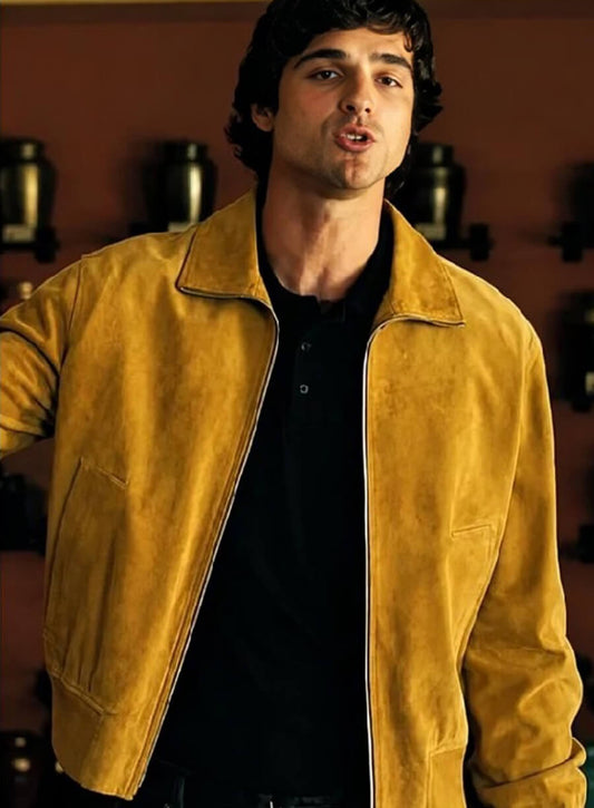 Nate Jacobs Euphoria S03 Suede Jacket
