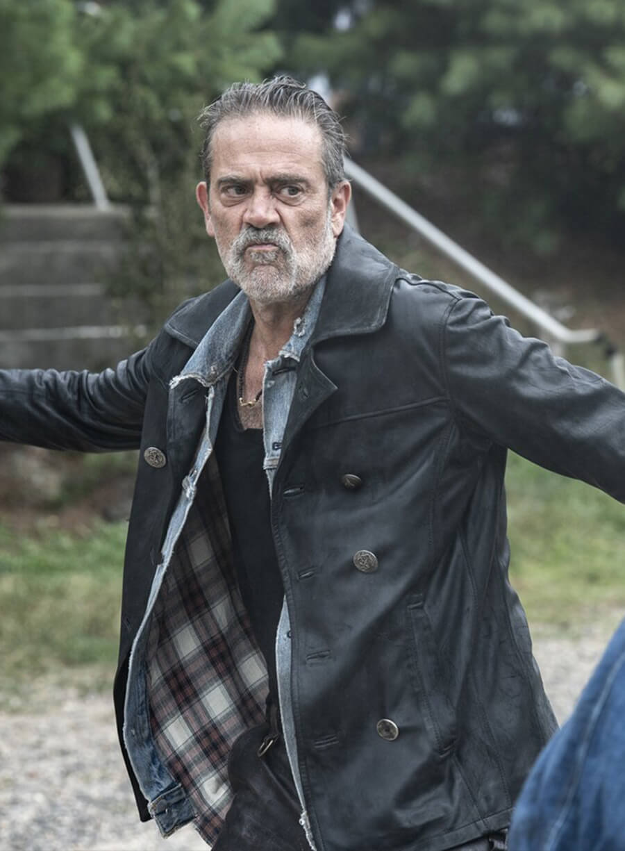 Negan Smith The Walking Dead: Dead City Leather Jacket