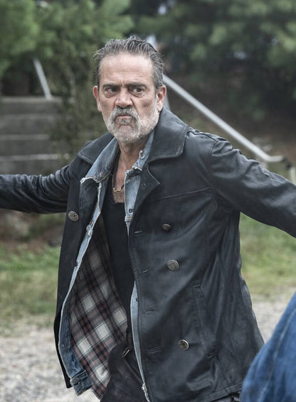 Negan Smith The Walking Dead: Dead City Leather Jacket