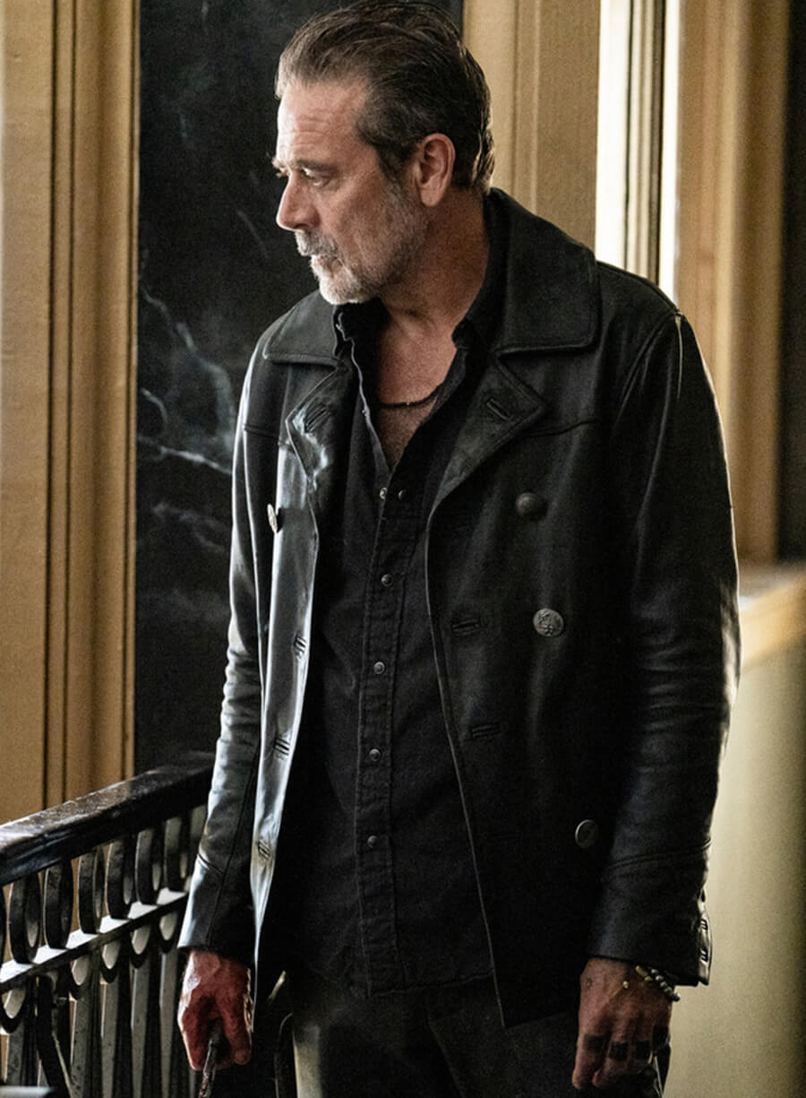 Negan Smith The Walking Dead: Dead City Leather Jacket