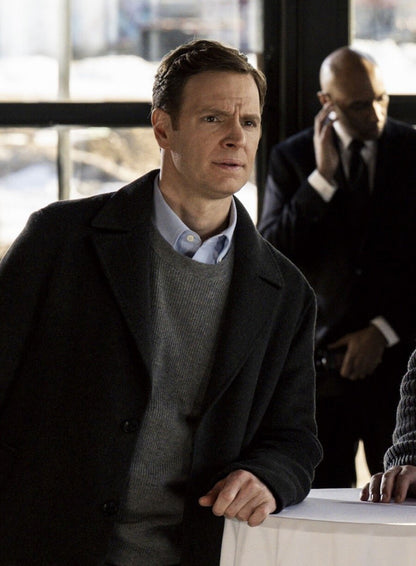 Nick Gehlfuss CIA 2026 Bill Goodman Wool Coat
