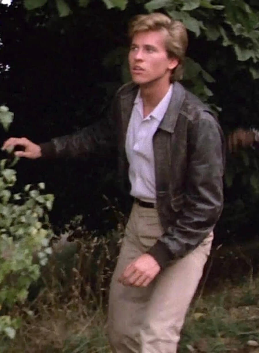 Nick Rivers Top Secret! Leather Jacket