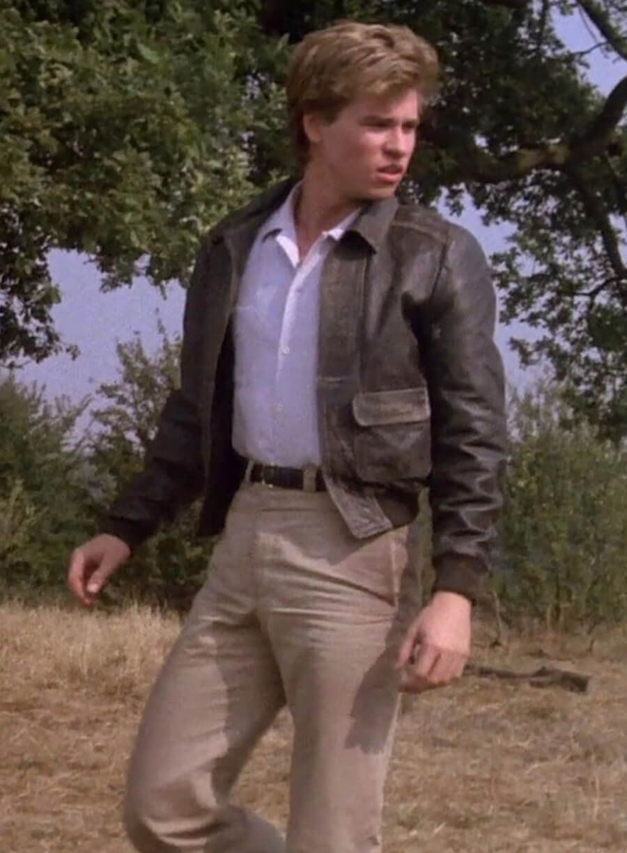 Nick Rivers Top Secret! Leather Jacket