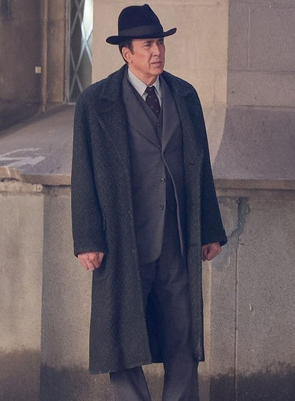 Nicolas Cage Spider Noir 2026 Wool Coat