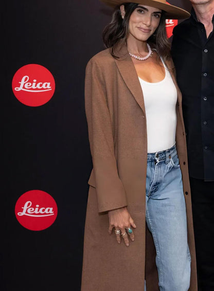 Nikki Reed Leica Event Coat