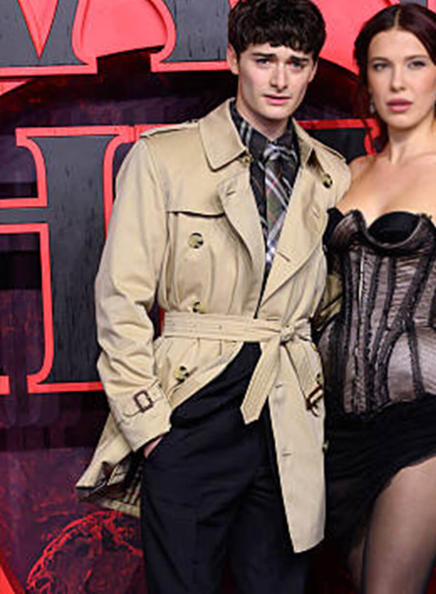 Noah Schnapp Stranger Things Season 5 Premiere Coat