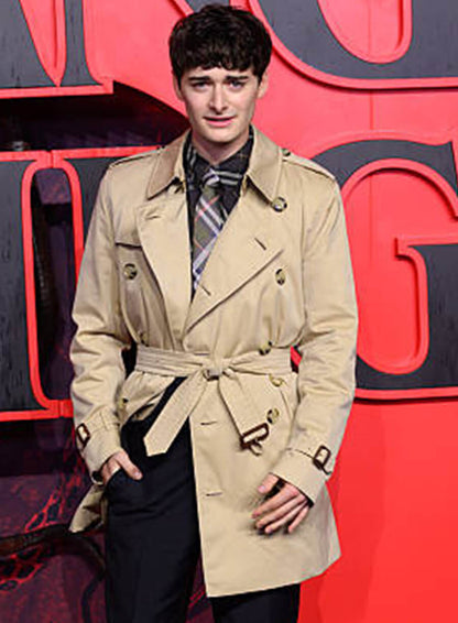 Noah Schnapp Stranger Things Season 5 Premiere Coat