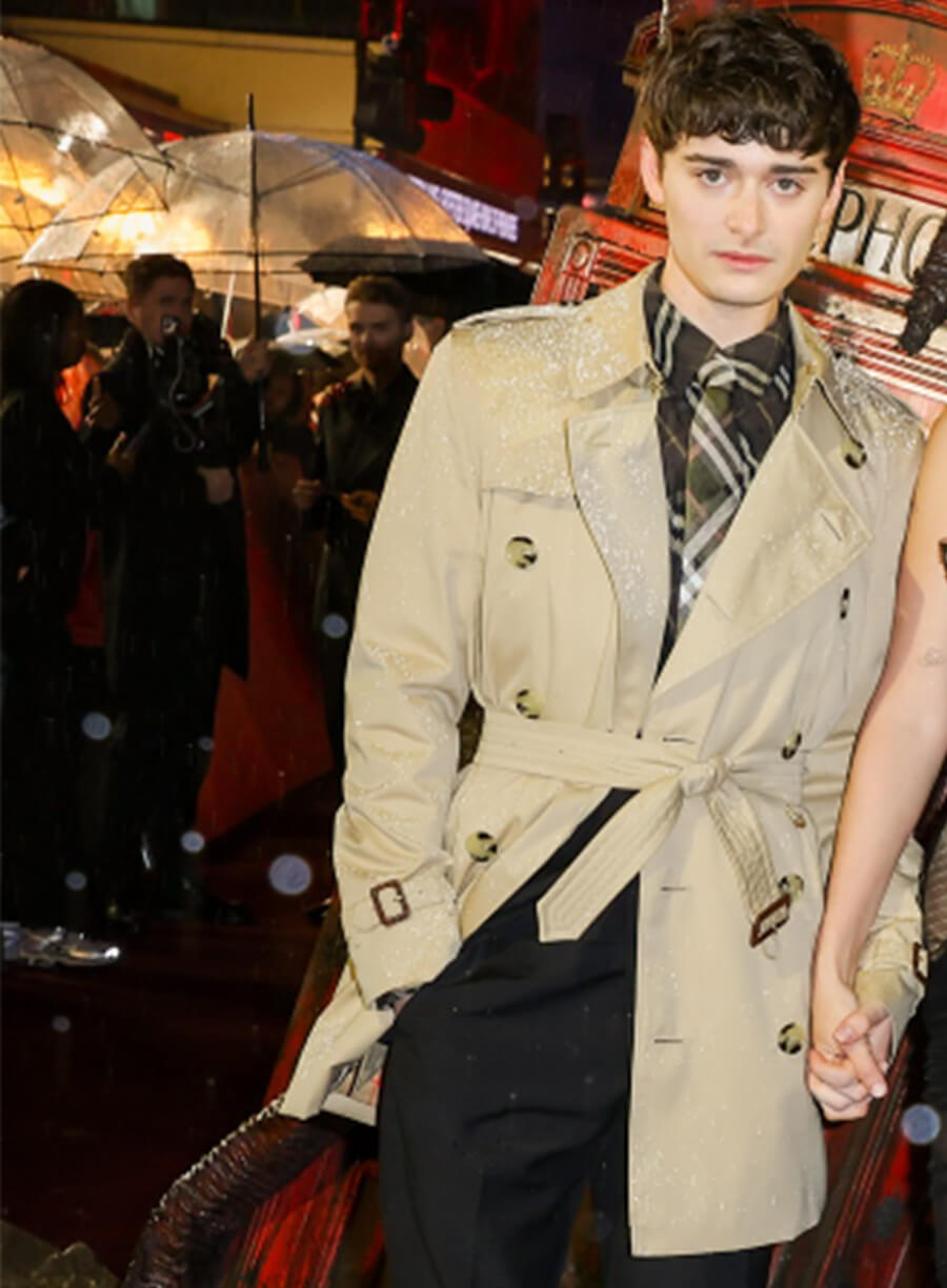 Noah Schnapp Stranger Things Season 5 Premiere Coat
