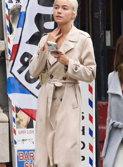 Olivia Dunne Street Style 2026 Trench Coat