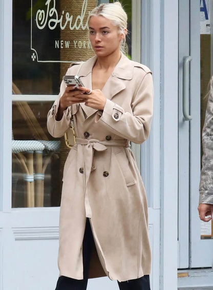Olivia Dunne Street Style 2026 Trench Coat