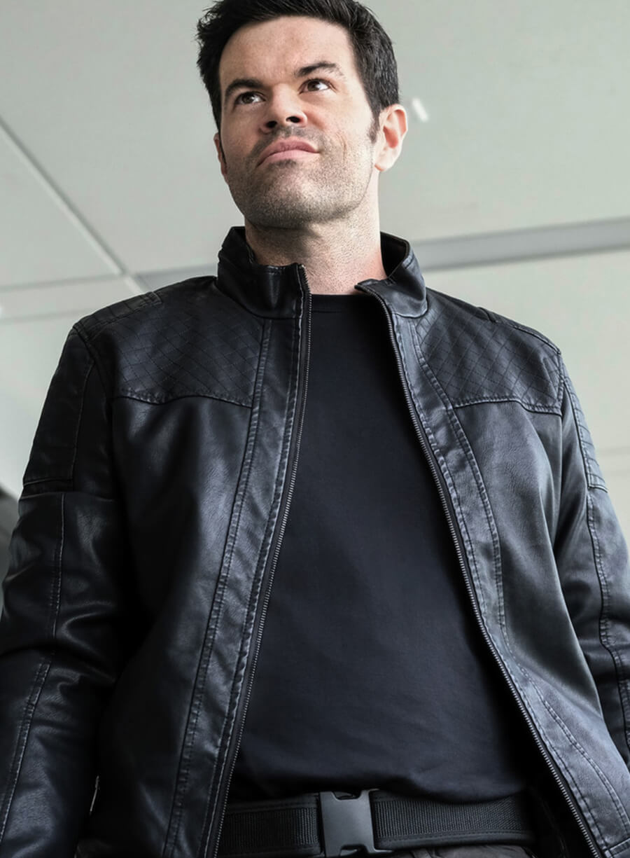 Otis Graves Supergirl Leather Jacket