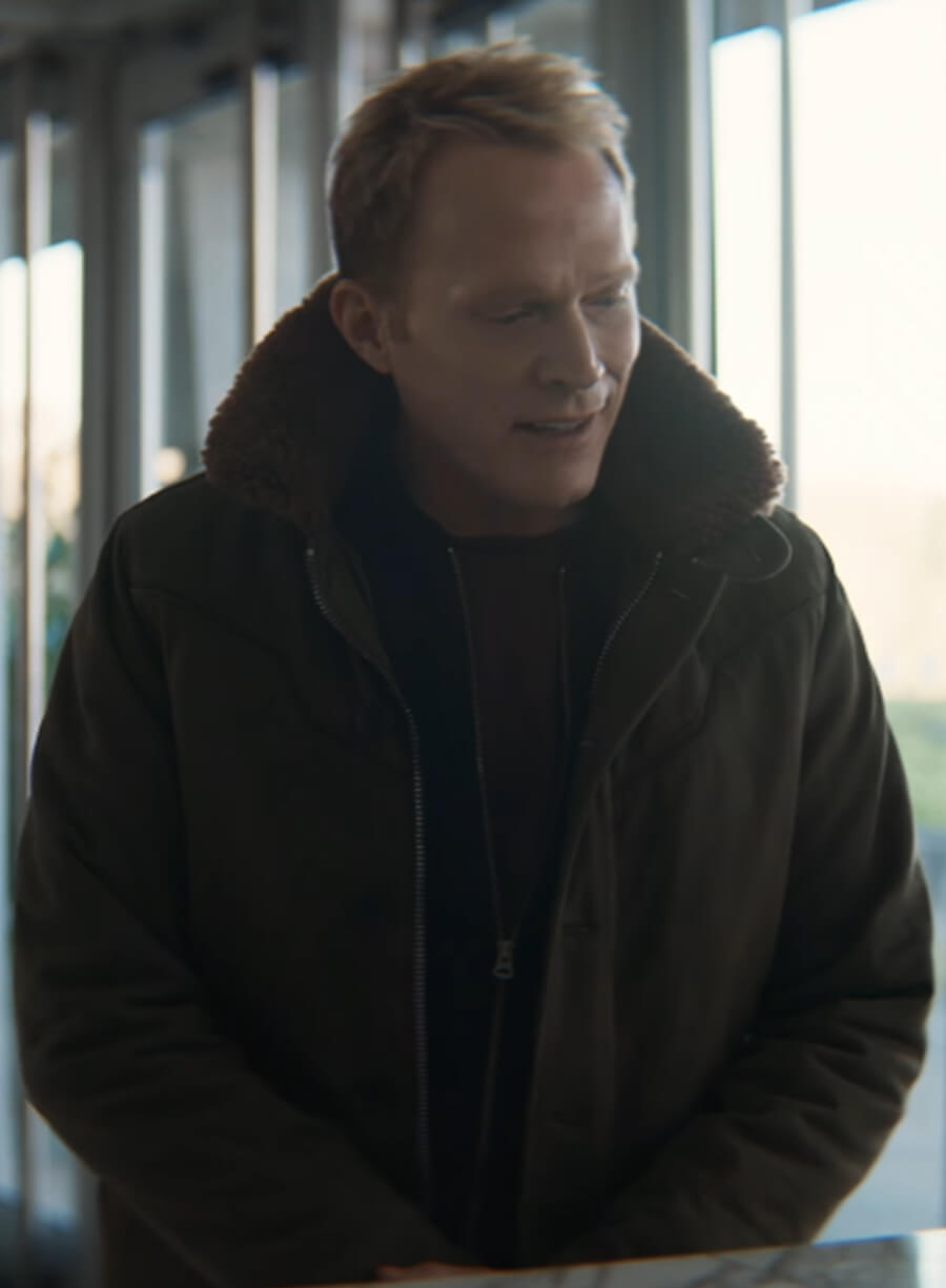 Paul Bettany VisionQuest 2026 Military Jacket
