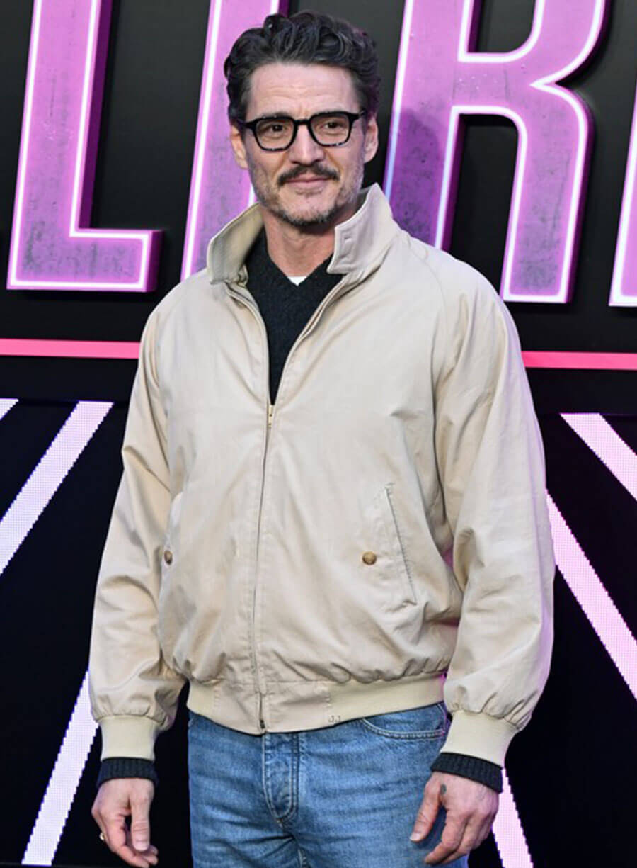 Pedro Pascal Ballerina Premiere Bomber Jacket