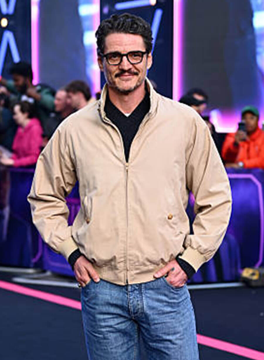 Pedro Pascal Ballerina Premiere Bomber Jacket