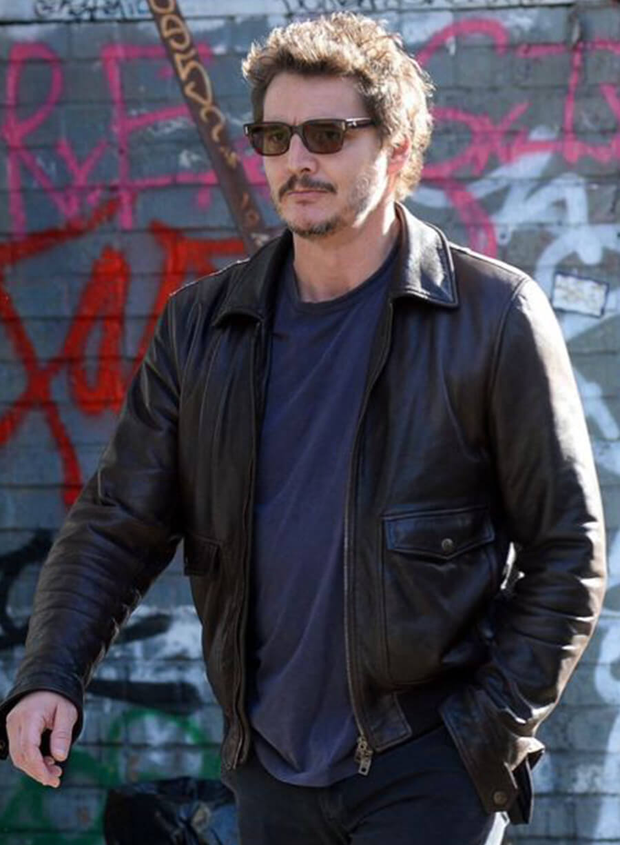 Pedro Pascal Brown Trucker Jacket