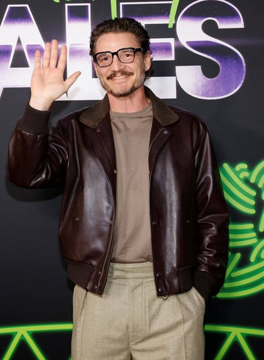 Pedro Pascal Freaky Tales Leather Jacket