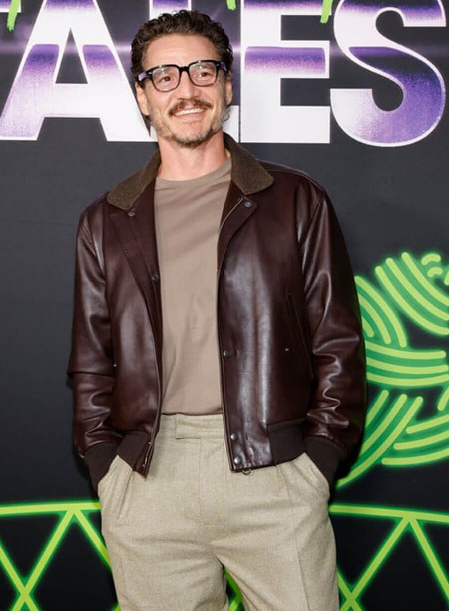 Pedro Pascal Freaky Tales Leather Jacket