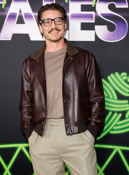 Pedro Pascal Freaky Tales Leather Jacket