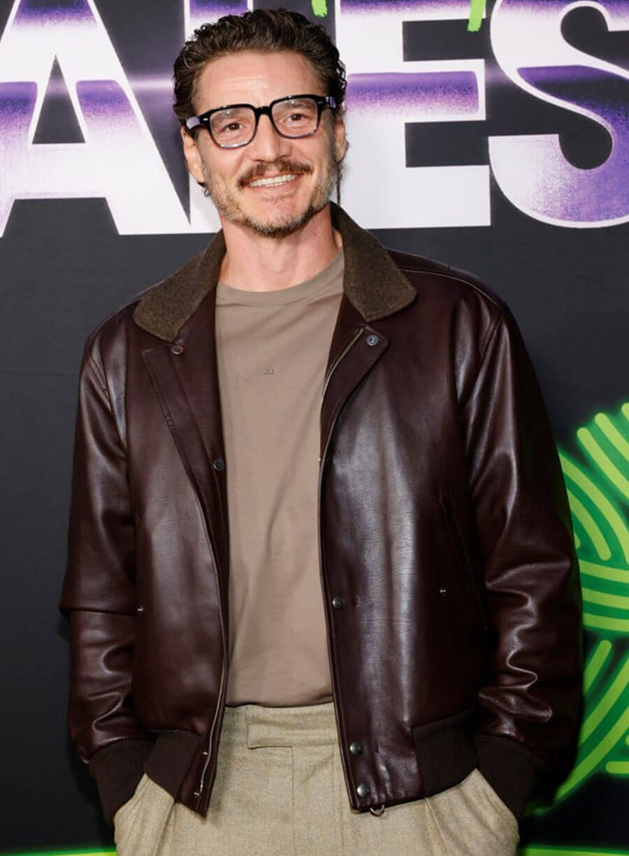Pedro Pascal Freaky Tales Leather Jacket