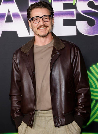 Pedro Pascal Freaky Tales Leather Jacket