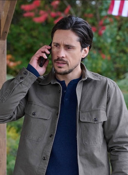 Peter Gadiot Memory Of A Killer S01 Green Jacket