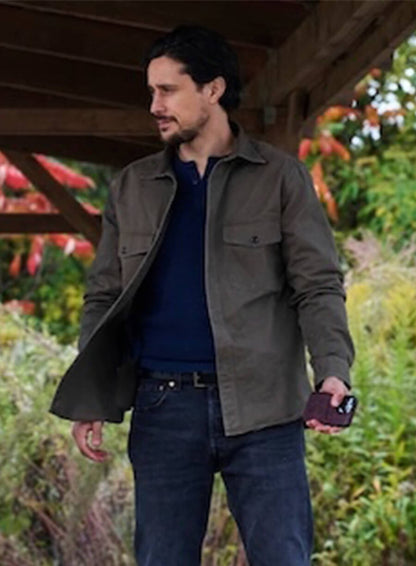 Peter Gadiot Memory Of A Killer S01 Green Jacket