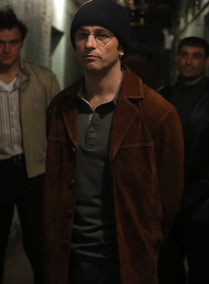 Philip Jennings The Americans Brown Suede Jacket