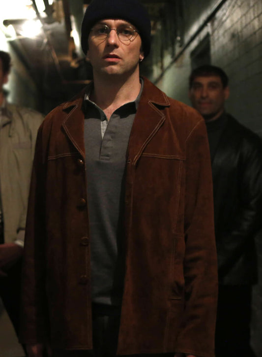 Philip Jennings The Americans Brown Suede Jacket