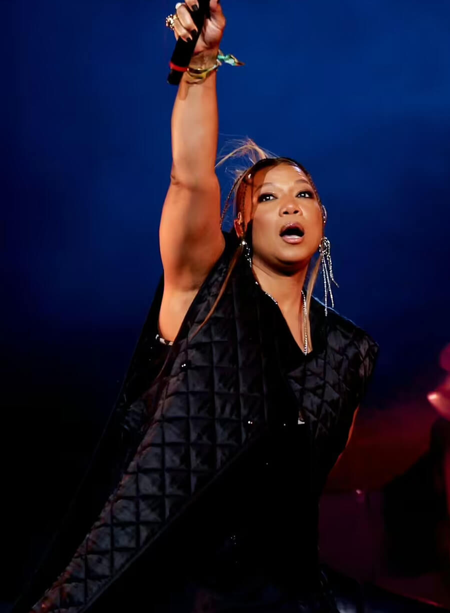 Queen Latifah Coachella Valley Music Long Vest