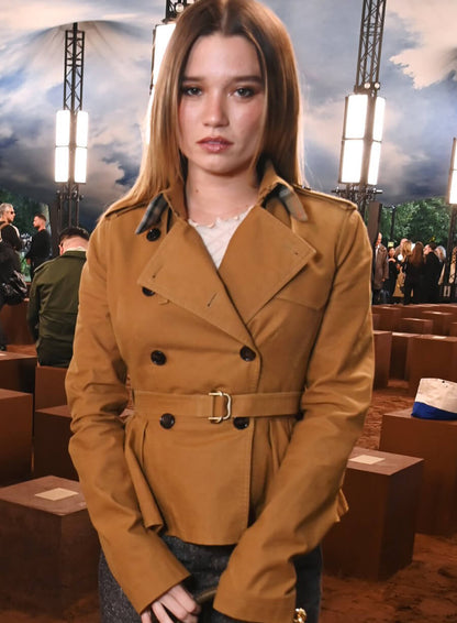 Rain Spencer London Fashion Week Trench Jacket