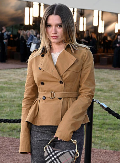 Rain Spencer London Fashion Week Trench Jacket