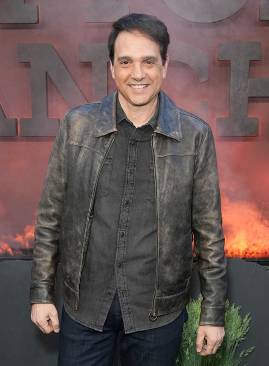 Ralph Macchio Dutton Ranch Premiere Leather Jacket