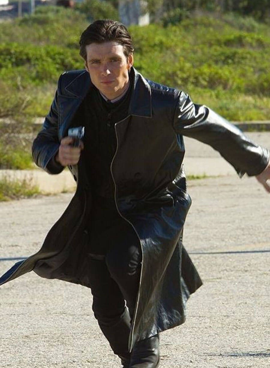 Raymond Leon In Time Leather Coat