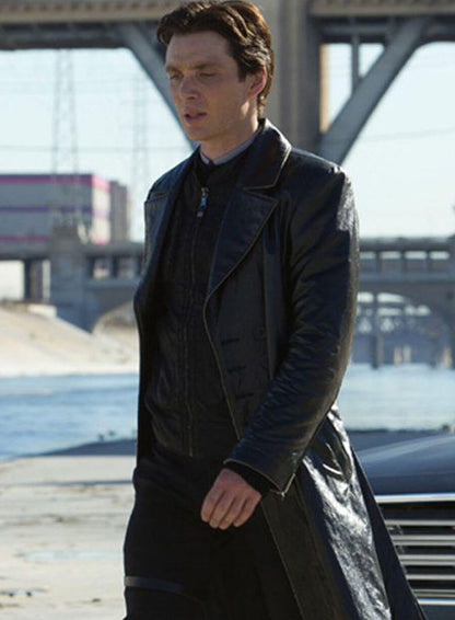 Raymond Leon In Time Leather Coat