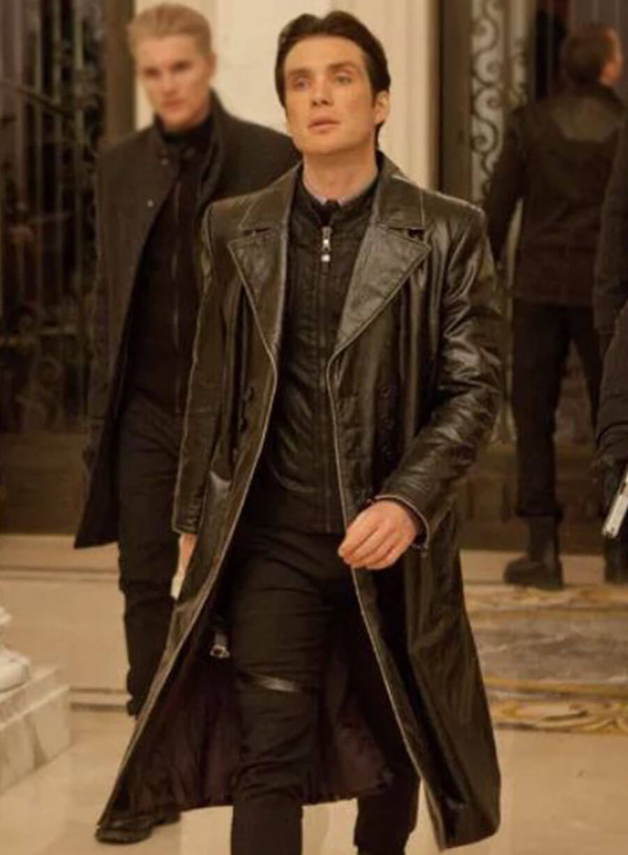 Raymond Leon In Time Leather Coat