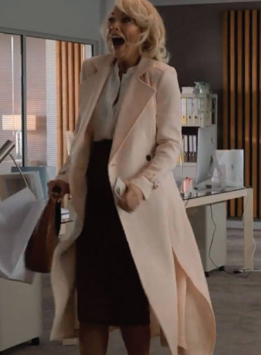 Rebecca Welton Ted Lasso Pink Coat
