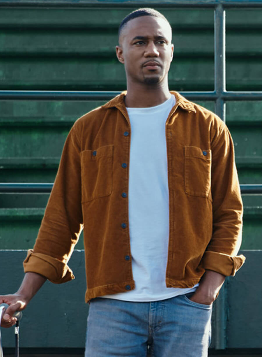 Reggie Franklin The Boys Brown Jacket